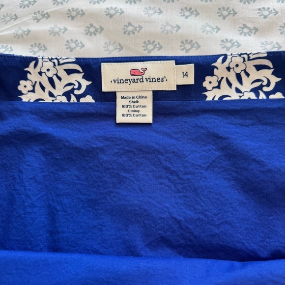 Vineyard Vines Women’s Blue and White Patterned Skirt - Picture 5 of 6